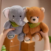 Atkılı Peluş Oyuncak Bebek - Su Aygırı - 50cm - 5