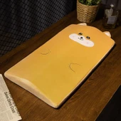 Sevimli Hayvan Hafızalı Köpük Boyun Bel Bacak Çok Fonksiyonlu Yastık - Kahverengi Shiba Inu 58cm thumbnail 1