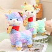 Noel Geyiği Peluş Oyuncak - Çiçek Buketi - Tek Boyut - 9