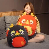 Siyah Peluş Oyuncak Ejderha - 40cm - 5