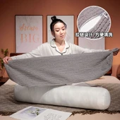 Puf Polar Silindir Uzun Yastık - Pembe 60cm - 5