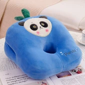 Yaban Mersinli Panda Süper Yumuşak Uyku Yastığı 30x35x15cm - 1