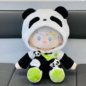 Panda Peluş Oyuncak Bebek Kıyafeti - 20cm için Uygun - 5
