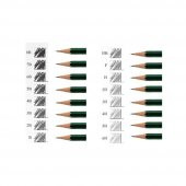 HB Resim Kalemi Dereceli Faber Dereceli Resim Kalemi 2 Adet - 4