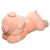 Sevimli Domuz Peluş Oyuncak - Beyaz - 100cm - 12