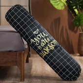 Silindir Peluş Yastık - Kalp Atışı Hediyesi - 100cm - 9