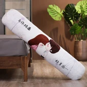 Silindir Peluş Yastık - Kalp Atışı Hediyesi - 100cm - 5