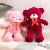 Pembe Peluş Oyuncak Ayı - 110 cm - 3
