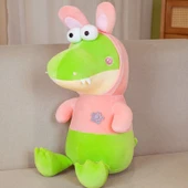 Dönüşebilen Dinozor Peluş Oyuncak - Arı - 22cm - 4