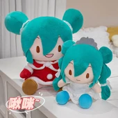 Hatsune Miku Anime Peluş Oyuncak Bebek - Klasik Gök Mavisi, 25cm - 11