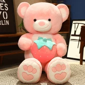 Çilek Ayı Peluş Oyuncak - Pembe 100cm - 1