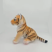 Oturan Kaplan Peluş Oyuncak - Küçük Boy 24-25cm - 6