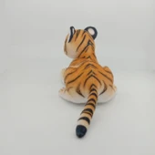Oturan Kaplan Peluş Oyuncak - Küçük Boy 24-25cm - 2