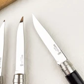 Opinel Chic 4'lü Et Bıçağı Seti - Abanoz Ağacı (Ebony) - 5