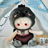 Karga Peluş Bebek Giysileri - Önlük + Şalvar + Çorap + Kanat 4'lü Set - 40cm Bebekler İçin - 2
