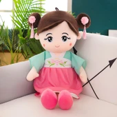 Hanfu Bebek Anna - Mavi Elbise - 90cm - 5