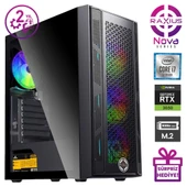 RaXius Nova G1 i7 3050-127F003 i7-12700F 16GB 2TBSSD RTX3050 6 GB FreeDOS Gaming Masaüstü Bilgisayar - 2