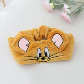 Peluş Taçlı Göz Maskesi - Gri, Tek Beden - 3
