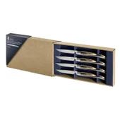 Opinel Chic 4'lü Et Bıçağı Seti - Lamine Huş Ağacı (Laminated Birch Wood) - 1