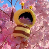 Arı Bebek Peluş Oyuncak Bebek Kıyafeti - 20cm - 10