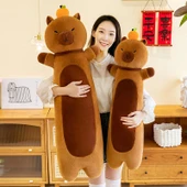 Kapibara Peluş Yastık - Kahverengi 110cm - 3
