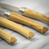 Opinel Chic 4'lü Et Bıçağı Seti - Dişbudak Ağacı (Ash Wood) - 6