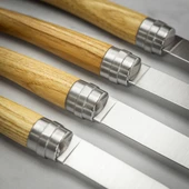 Opinel Chic 4'lü Et Bıçağı Seti - Dişbudak Ağacı (Ash Wood) - 5