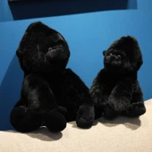 Peluş Oyuncak Goril - Siyah - 22cm - 10