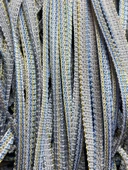 DÜZ İP PERDE GRİ ÇİFT RENK HAZIR İP PERDE 300 X 280 cm - 1