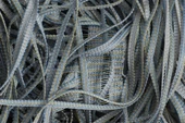DÜZ İP PERDE GRİ ÇİFT RENK HAZIR İP PERDE 300 X 280 cm - 9