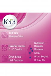 Veet Duşta Tüy Dökücü Krem Hassas 150 ml - 4
