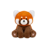 Kızıl Panda Peluş Oyuncak - Oturan - 23cm - 6
