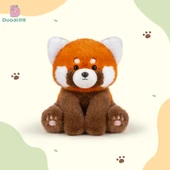 Kızıl Panda Peluş Oyuncak - Oturan - 23cm - 2