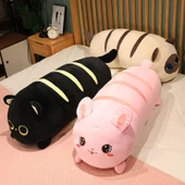 Ekmek Serisi Pembe Tavşan Peluş Oyuncak - 60cm - 2