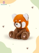 Kızıl Panda Peluş Oyuncak - Oturan - 23cm - 8