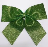 Yeşil Renk Simli Eva Büyük Fiyonk 24 x 22 cm - 1