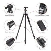 KINGJOY G555+G0 PHOTO TRIPOD - 3