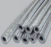 25 mm Alüminyum Folyo Kaplı Polietilen Boru BORU IZOLASYONU 28mm  3/4 - 3