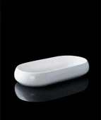 Acar Bianco Perla Porselen Oval Kayık Tabak - 35 cm SCT-21-0230 - 1