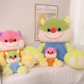 Ka Zi Canavar Peluş Oyuncak Bebek - Yeşil - 80cm - 4
