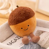 Fıstık Peluş Oyuncak - Fıstık Rengi 12cm - 6
