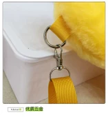 Peluş Ördek Çanta - Beyaz - 30cm - 11