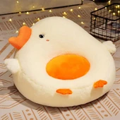 Büyük Kaz Peluş Çocuk Koltuğu - Pembe - Büyük Boy - 2