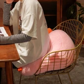Büyük Kaz Peluş Çocuk Koltuğu - Pembe - Küçük Boy - 12