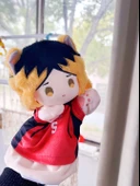 Haikyuu!! Kei Tsukishima Peluş El Kuklası Bebek - 25cm - 11