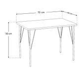 Modern Serisi Bahçe Takımı, Bahçe Mobilyası, Metal Koltuk Takımı - 3+1+1 Sehpalı - Beyaz Krem - 5