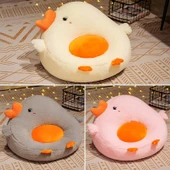Büyük Kaz Peluş Çocuk Koltuğu - Pembe - Küçük Boy - 6