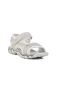 Ayakmod Gümüş Simli Cırtlı Ortopedik Kız Çocuk Spor Sandalet 25T104 P thumbnail 3