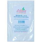 Maskelik Toz Beyaz Kil Öğütülmüş Doğal Saf Peeling Kili 100GR - 5