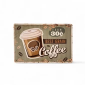 Metal Dekor Levha Best Grain Coffee - 1
